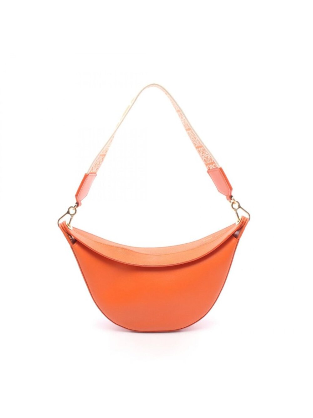 Loewe Shoulder Bag Luna Small Orange Leather